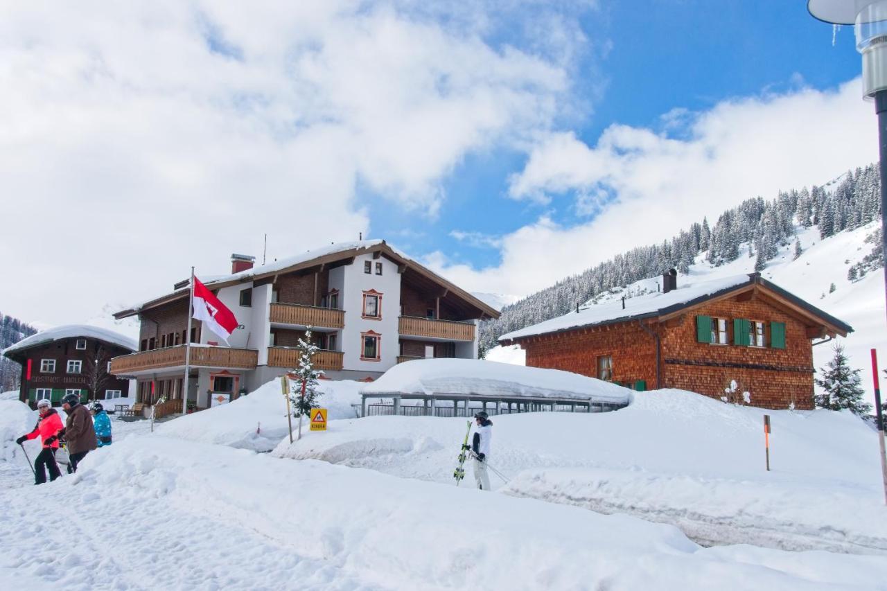 Gasthaus & Pension Alphorn Lech am Arlberg Eksteriør bilde