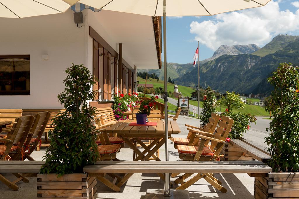 Gasthaus & Pension Alphorn Lech am Arlberg Eksteriør bilde